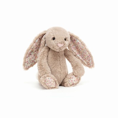 Jellycat Blossom Bea Beige Bunnies New Zealand | VNXGA8261